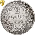 Two Lire 1868: Photo Coin, Papal States, Two Lire 1868 / thumbnail