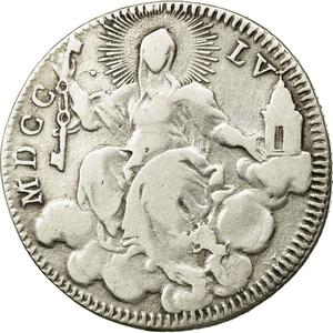 Papal States / Doppio Giulio 1755 - reverse photo