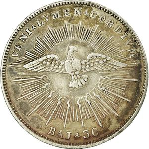 Papal States / Thirty Baiocchi 1830 Sede Vacante - reverse photo