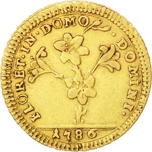 Papal States / Thirty Paoli 1786 - reverse photo