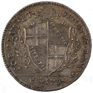 Papal States / Scudo 1797 Bologna - reverse photo