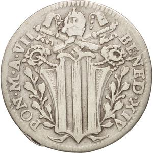 Papal States / Grosso 1746 - reverse photo