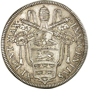 Papal States / Testone 1684 - obverse photo