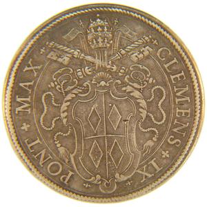 Papal States / Piastre of Pope Clement IX - obverse photo