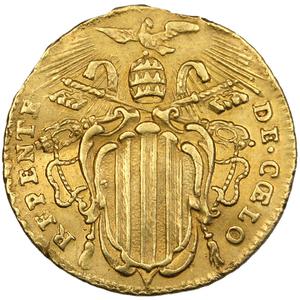 Papal States / Zecchino 1743 - reverse photo