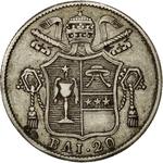 Twenty Baiocchi 1834: Photo Coin, Papal States, Twenty Baiocchi 1834 / thumbnail