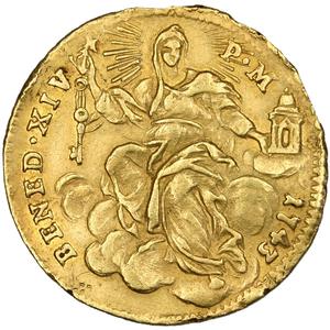 Papal States / Zecchino 1743 - obverse photo