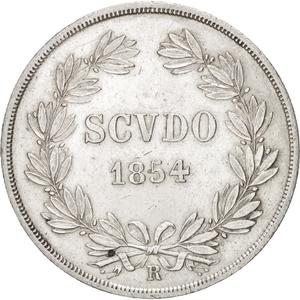 Papal States / Scudo 1854 - reverse photo