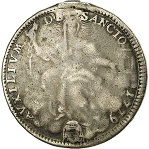 Papal States / Half Scudo 1779 - obverse photo