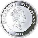 One Dollar 2011 Royal Engagement: Photo Coin, Pitcairn Islands, One Dollar 2011 Royal Engagement / thumbnail