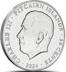 Pitcairn Islands / Silver Half Ounce 2024 Year of the Dragon - obverse photo