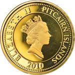 One Dollar 2010 Bounty Cannon: Photo Coin, Pitcairn Islands, One Dollar 2010 Bounty Cannon / thumbnail