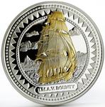Pitcairn Islands / Silver Ounce 2008 HMAV Bounty - reverse photo