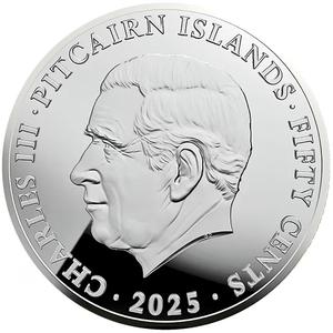 Pitcairn Islands / Silver Half Ounce 2025 HMS Bounty - obverse photo