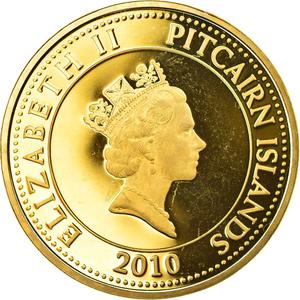 Pitcairn Islands / One Dollar 2010 HMAV Bounty - obverse photo