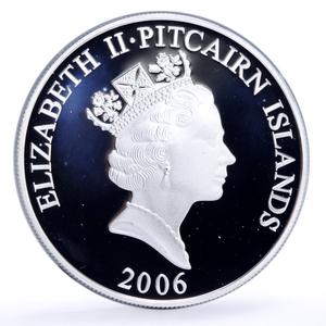 Pitcairn Islands / Silver Ounce 2006 Ship Gotheborg - obverse photo
