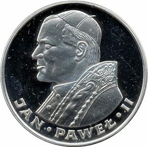 Poland / One Hundred Zlotych 1982 Pope John Paul II - obverse photo