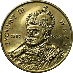 Poland / Two Zlote 1998 Zygmunt III Waza - obverse photo