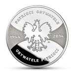 Twenty Zloty 2014 Patriots Citizens: Photo Coin, Poland, Twenty Zloty 2014 Patriots Citizens / thumbnail