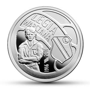 Poland / Five Zloty 2016 Legia Warszawa - reverse photo