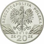 Silver Ounce 2010 Horseshoe Bat: Photo Coin, Poland, Silver Ounce 2010 Horseshoe Bat / thumbnail