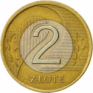 Poland / Two Zlote 1995 - reverse photo