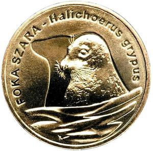 Poland / Two Zlote 2007 Grey Seal - obverse photo