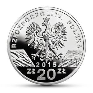 Poland / Twenty Zloty 2015 Honeybee - obverse photo