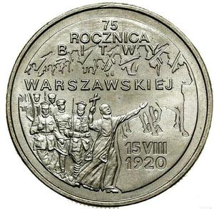 Poland / Two Zlote 1995 Battle of Warsaw - obverse photo