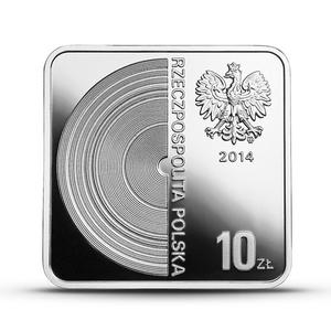 Poland / Ten Zloty Silver 2014 Grzegorz Ciechowski - obverse photo