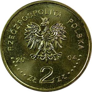 Poland / Two Zlote 2004 Olympics - reverse photo