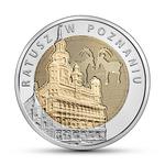 Five Zloty 2015 Poznań Town Hall: Photo Coin, Poland, Five Zloty 2015 Poznan Town Hall / thumbnail