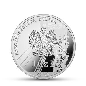 Poland / Ten Zloty 2016 Wujek Coal Mine - obverse photo