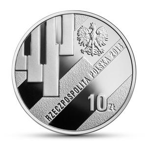 Poland / Ten Zloty 2014 Grzegorz Ciechowski - obverse photo