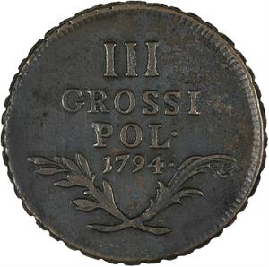 Polish-Lithuanian Commonwealth / Three Groszy 1794 - obverse photo