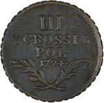 Three Groszy 1794: Photo Coin, Polish-Lithuanian Commonwealth, Three Groszy 1794 / thumbnail