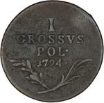 One Grossus 1794: Photo Coin, Polish-Lithuanian Commonwealth, One Grossus 1794 / thumbnail