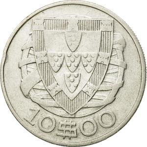 Portugal / Ten Escudos 1933 - reverse photo