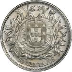 Fifty Centavos 1916: Photo Coin, Portugal, Fifty Centavos 1916 / thumbnail