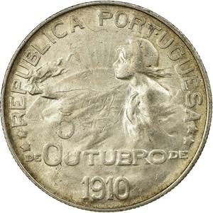 Portugal / One Escudo 1910 - obverse photo