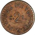 Two Centavos 1915 Tetela Del Oro y Ocampo: Photo Coin, Portugal, Two Centavos 1915 Tetela Del Oro y Ocampo / thumbnail
