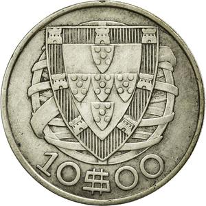 Portugal / Ten Escudos 1934 - reverse photo