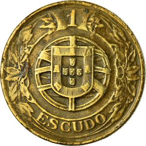 Portugal / One Escudo 1926 - reverse photo
