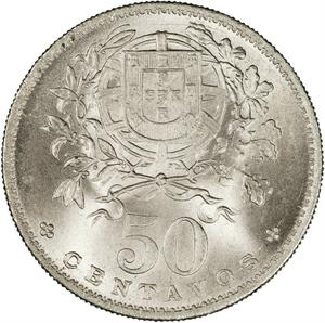 Portugal / Fifty Centavos 1929 - reverse photo