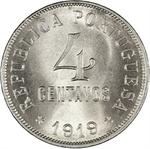 Four Centavos 1919: Photo Coin, Portugal, Four Centavos 1919 / thumbnail