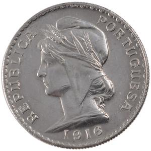 Portugal / One Escudo 1916 - obverse photo