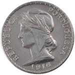 One Escudo 1916: Photo Coin, Portugal, One Escudo 1916 / thumbnail