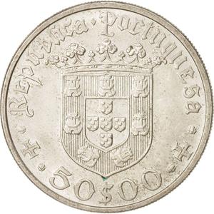 Portugal / Fifty Escudos 1968 - reverse photo