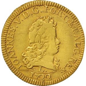 Portugal, Kingdom of / Escudo 1722 - obverse photo