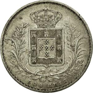 Portugal, Kingdom of / Five Hundred Reis 1886 - reverse photo
